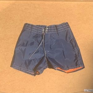 Vintage Style Birdwell Beach Britches in Navy Blue